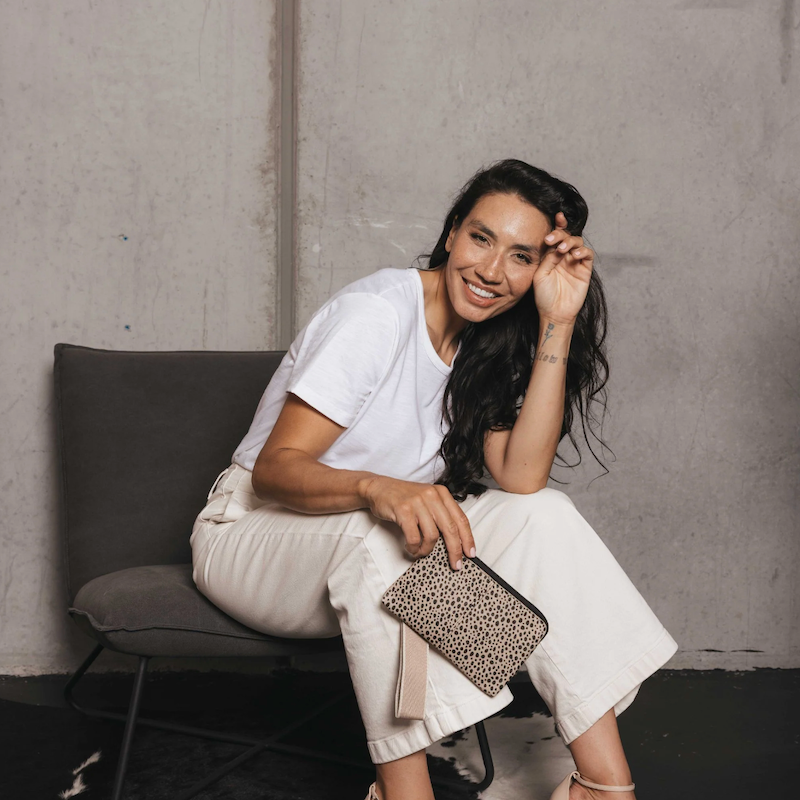 Lylah Pouch - Pebbled