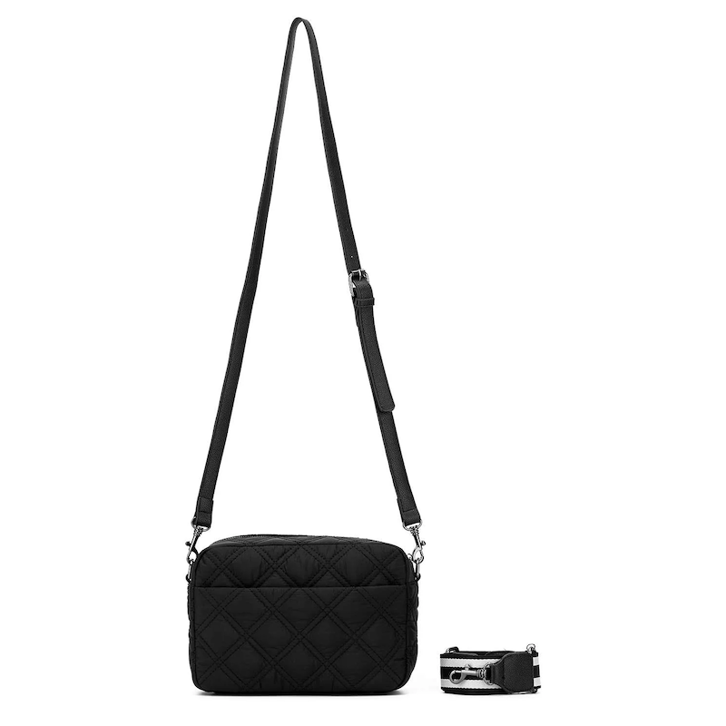 Melrose Quilted Bag - Black
