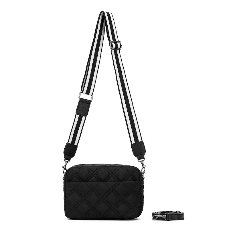 Melrose Quilted Bag - Black