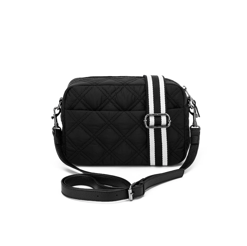 Melrose Quilted Bag - Black
