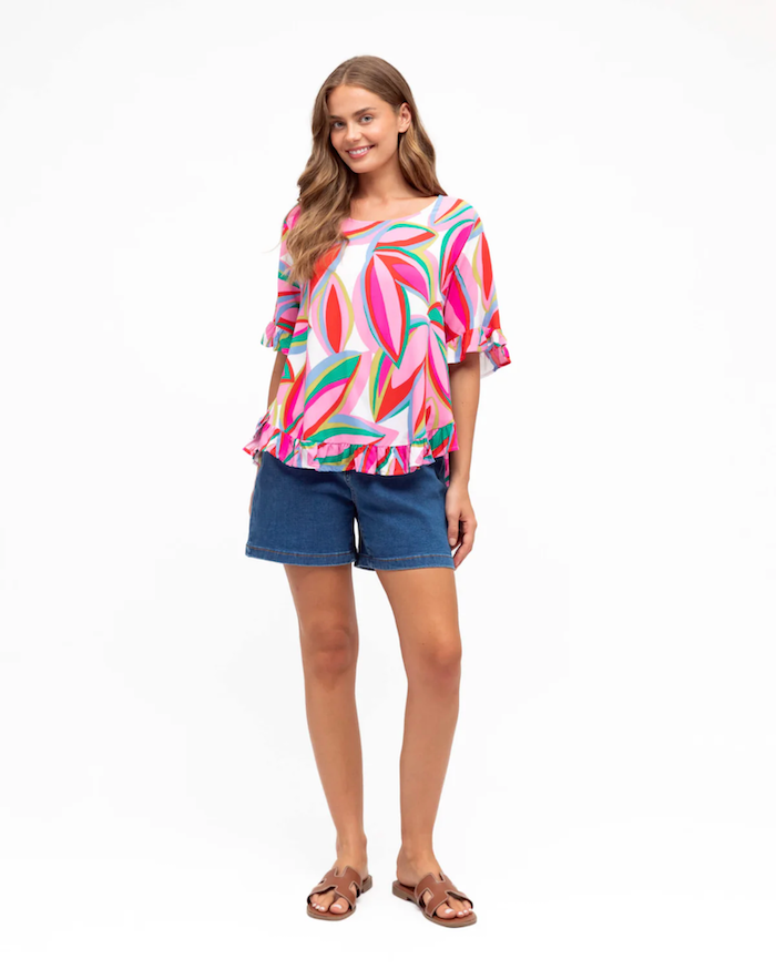 Zinnia Top - White