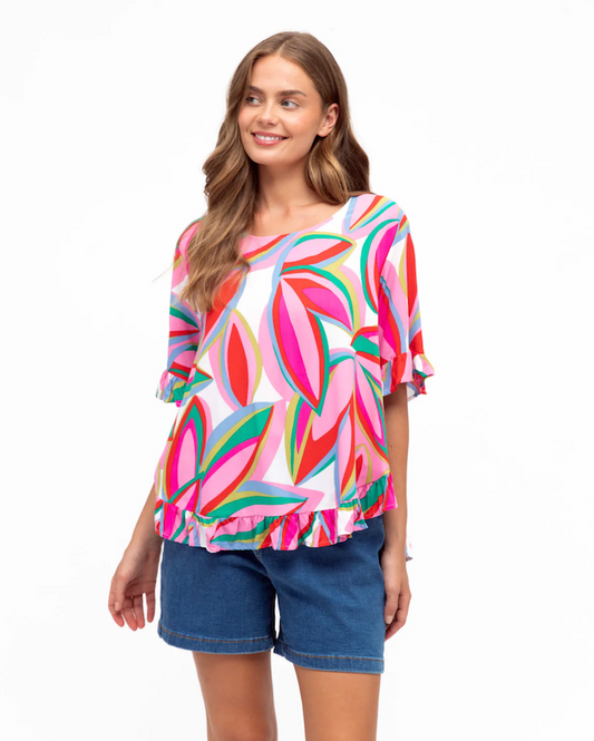 Zinnia Top - White
