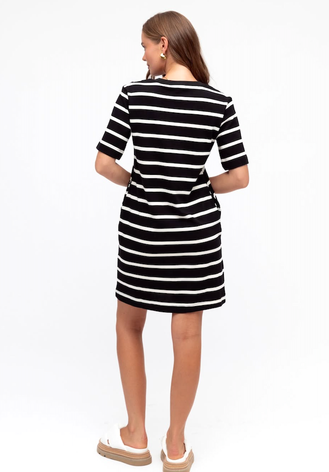Easy Stripe T-Shirt Dress