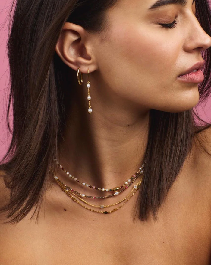 Monique Necklace - Smokey