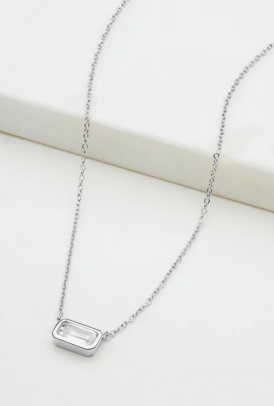 Emily Necklace - Silver