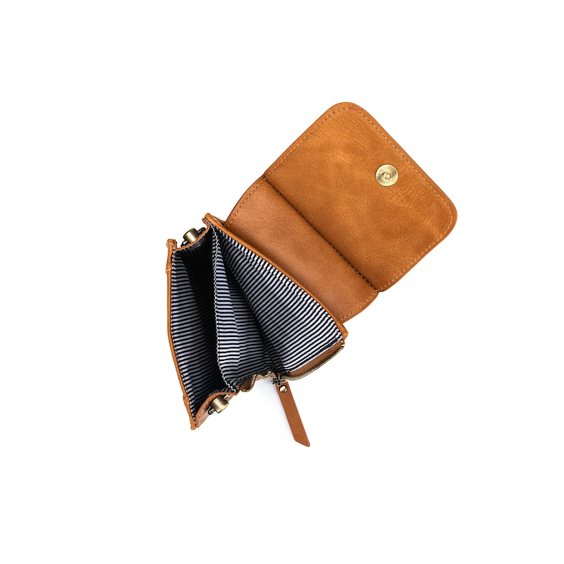 Lou Lou Phone Crossbody Wallet - Tan