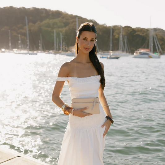 Jessie Crossbody Bag - Oatmeal