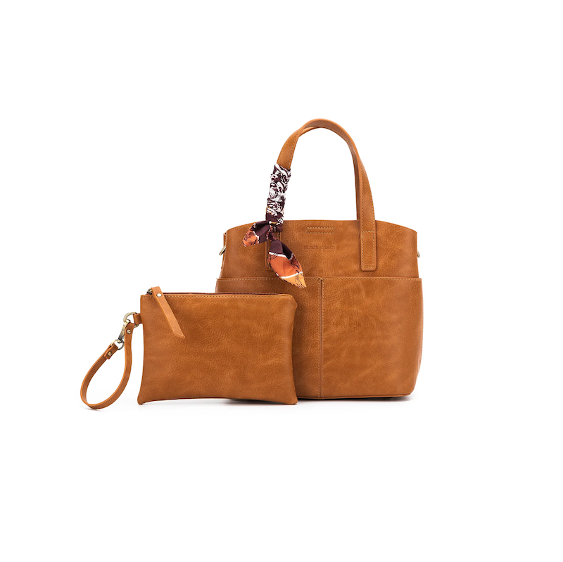 Amelie 2 Piece Bag - Tan