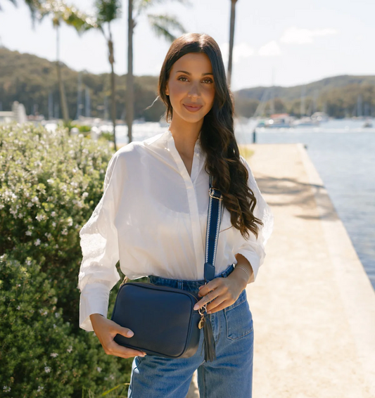 Indie Crossbody Bag - Navy