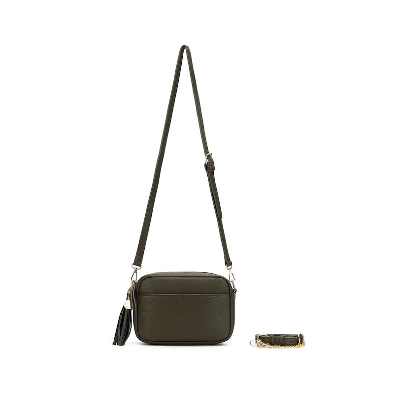 Indie Crossbody Bag - Dark Olive
