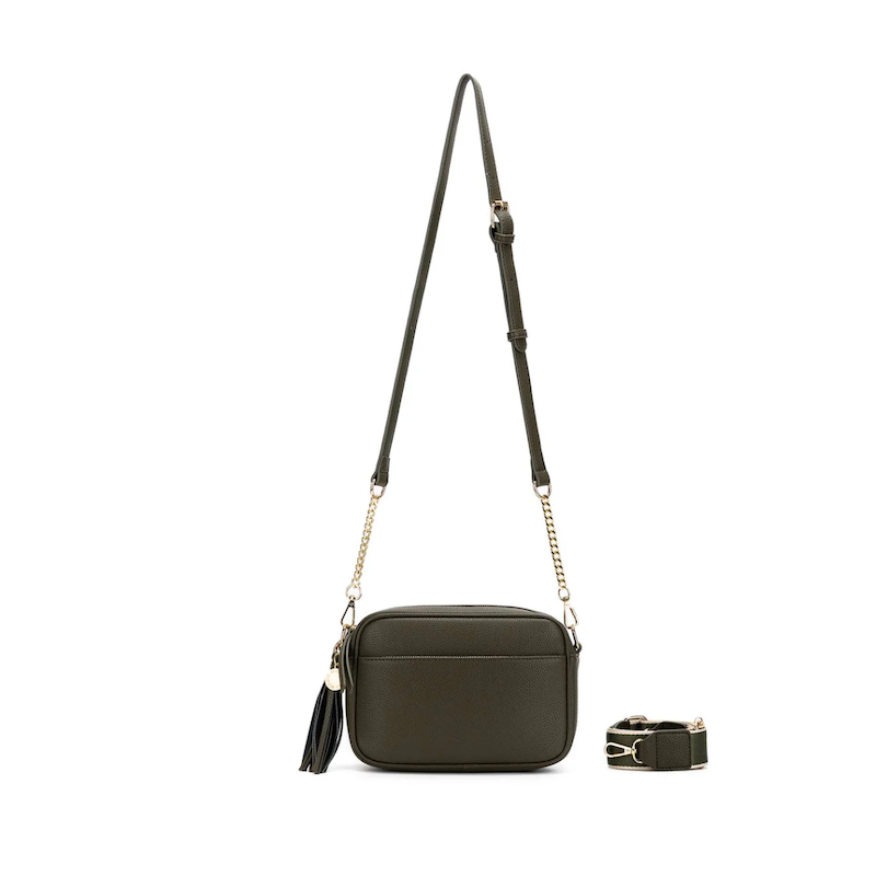 Indie Crossbody Bag - Dark Olive