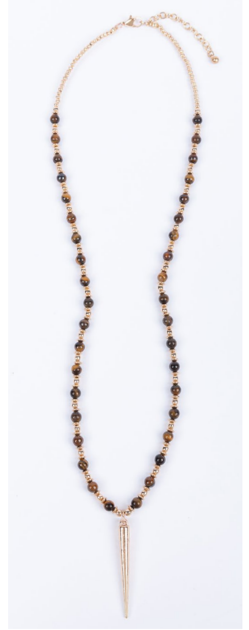 Sunray Necklace - Tigers Eye