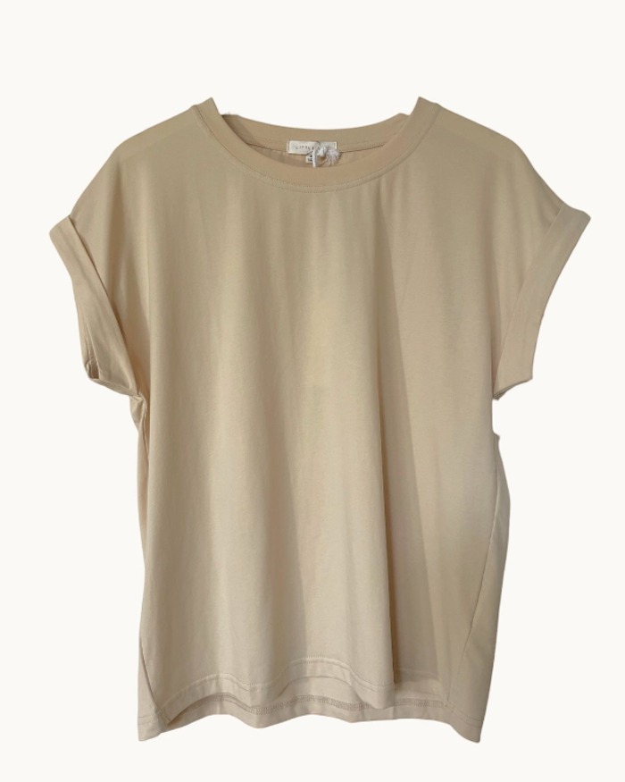 Rhodes Tee - Nude