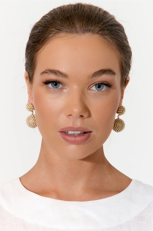 Belle of the Ball Diamante Earrings
