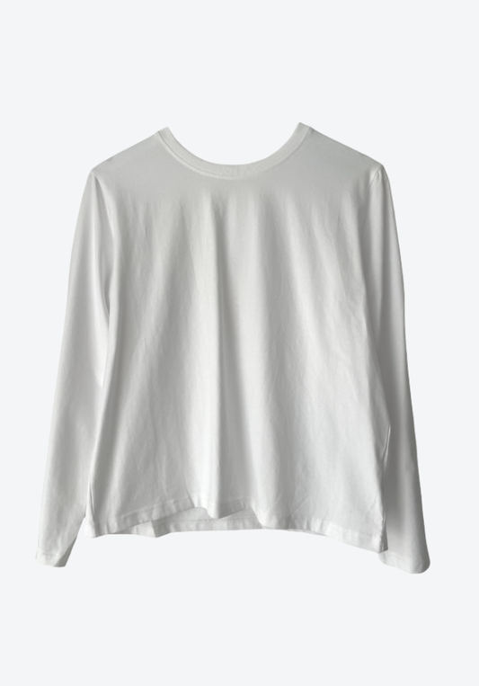 Athena L/S Basic - White