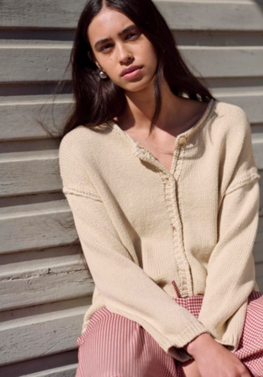 Raya Cardigan - Cream