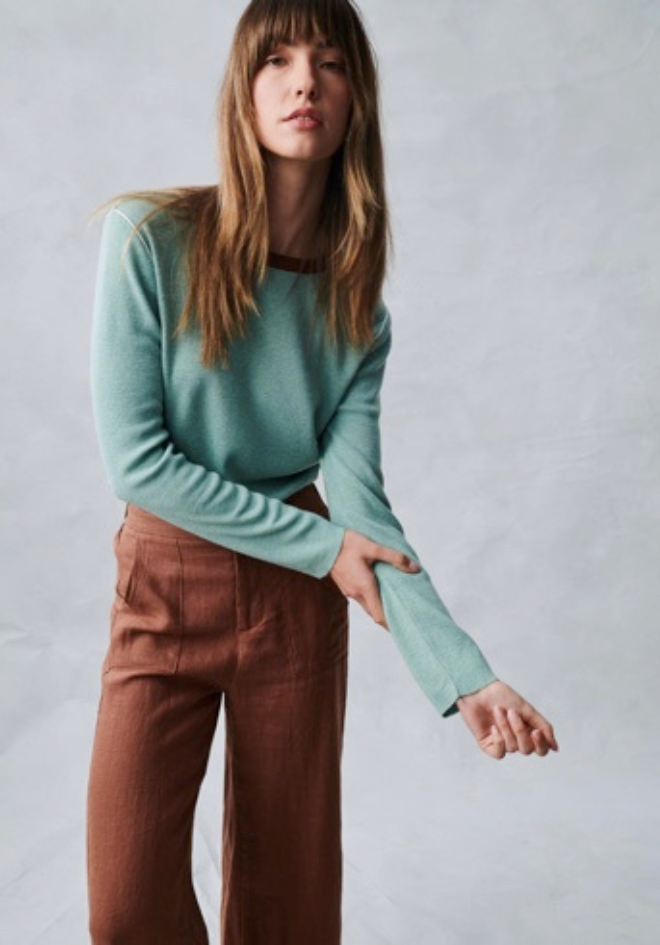 Jude Linen Pants - Rust
