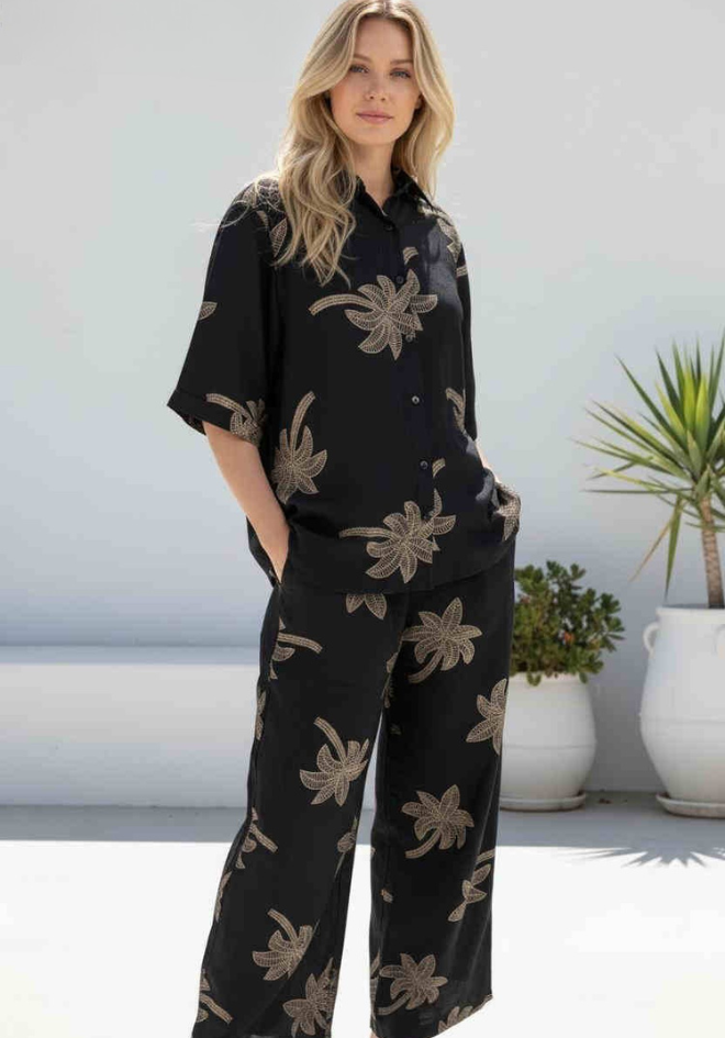 Island Nights Pants - Black