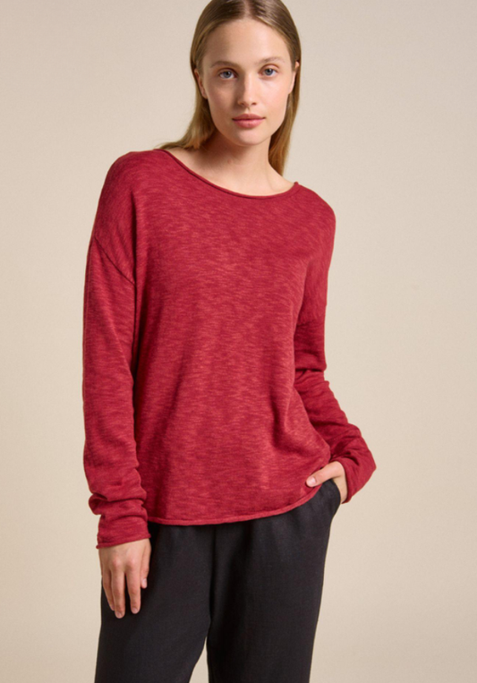 Nellie Top - Cherry Red
