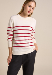 Serena Sweater - Cherry