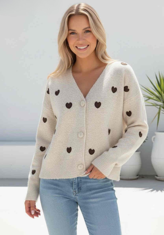 Lots To Love Cardi - Natural