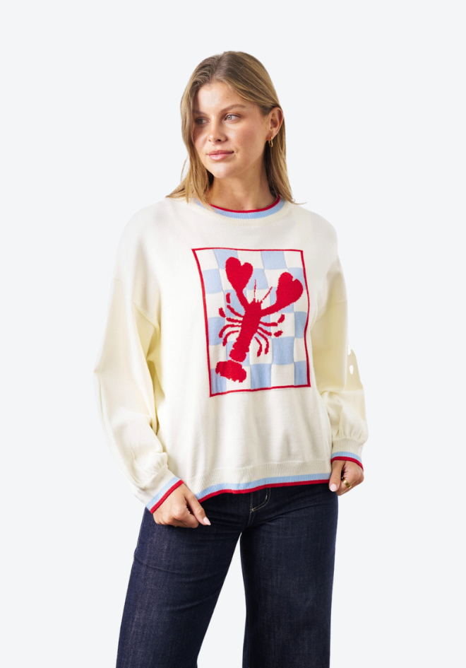 Rock Lobster Knit Top