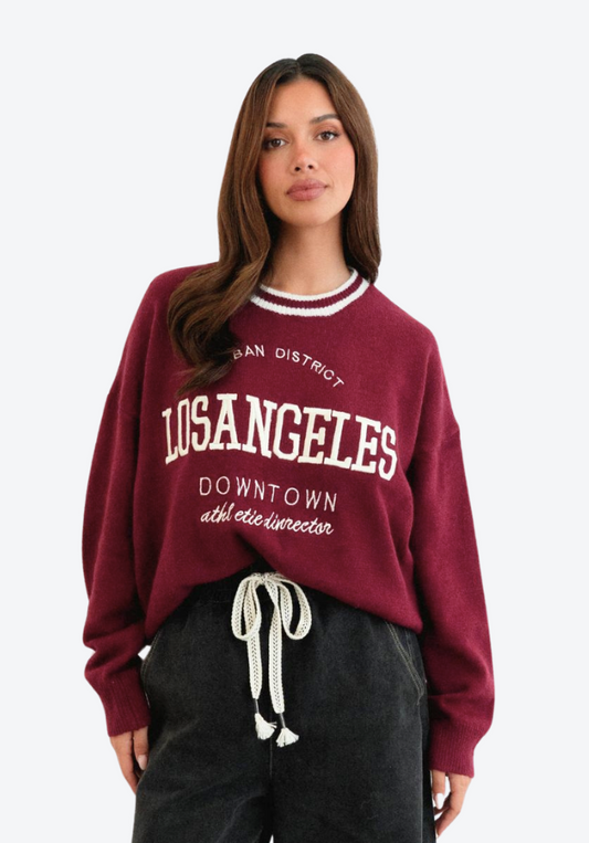LA Crew Neck Jumper
