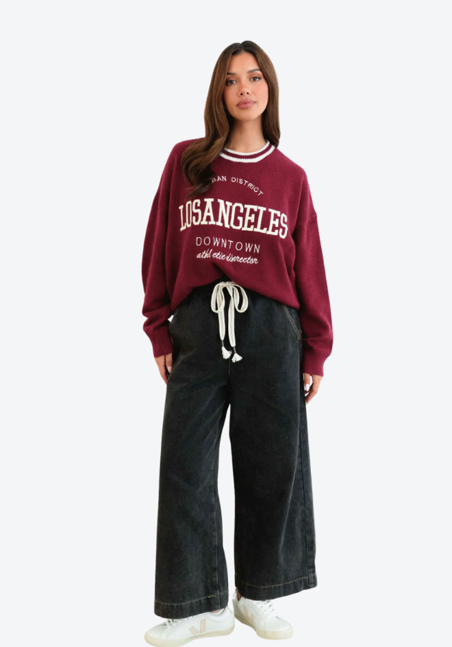 LA Crew Neck Jumper