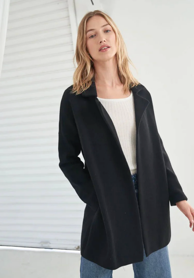 Zuzu Coatigan - Black