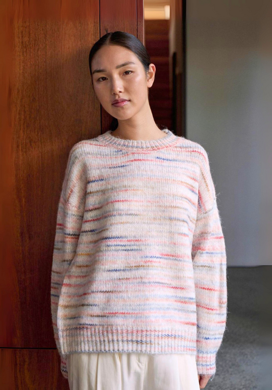 Rita Rainbow Jumper - Pink