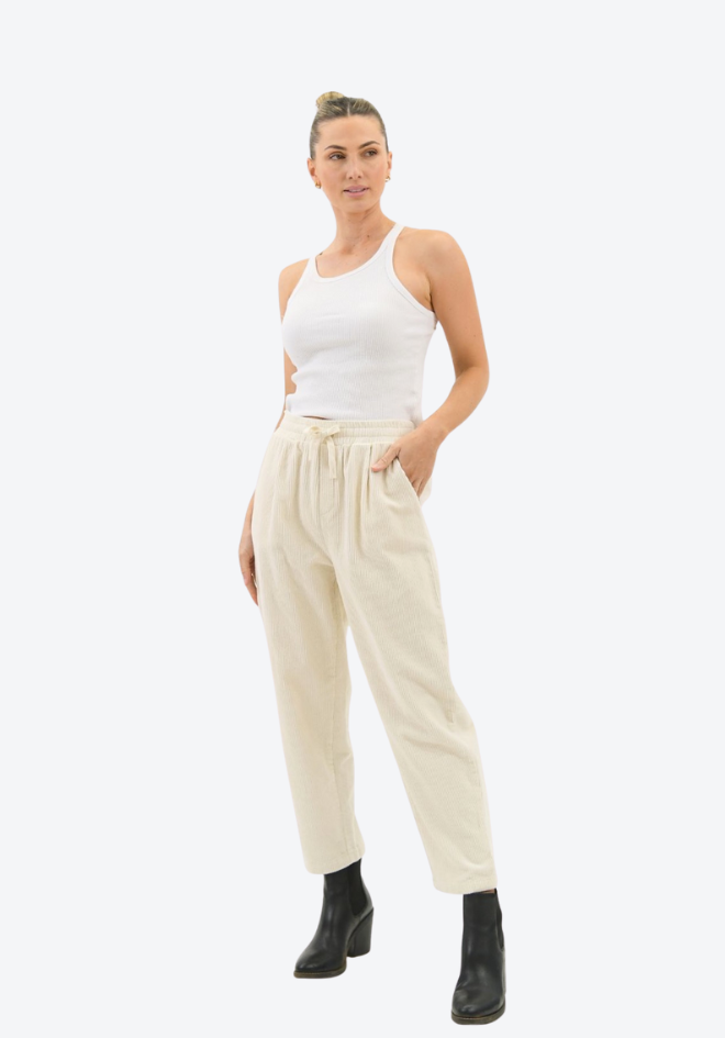 Hunter Cord Pants - Cream