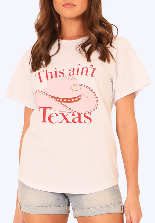 Texas Tee - White