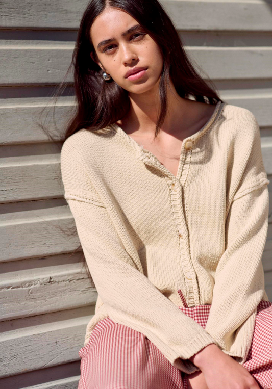 Raya Cardigan - Natural