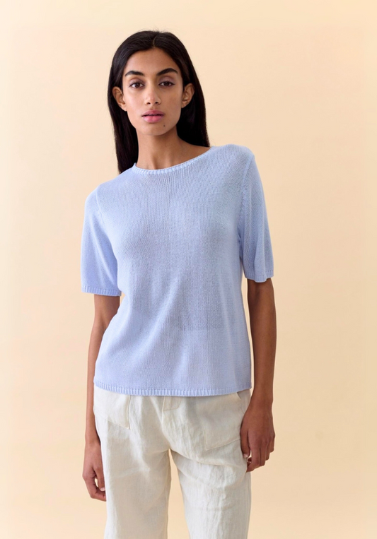 Summer Tee - Soft Blue