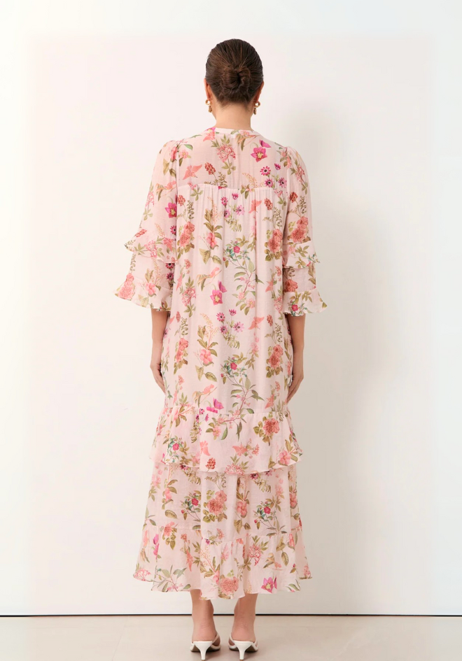 Larissa Frill 3/4 Sleeve Dress
