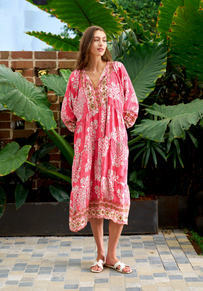 Gallagher Dress - Pink