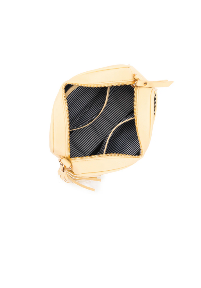 Gold hair bun maker on a white background