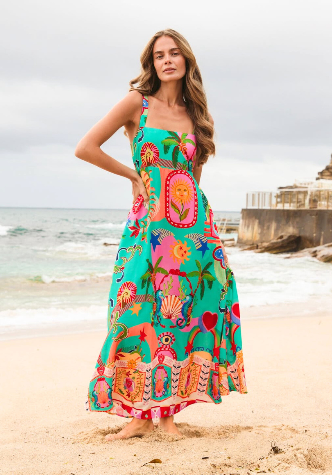 Carnival Crush Maxi Dress
