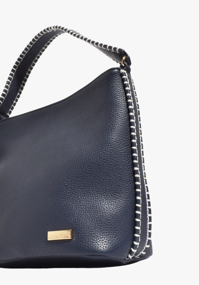 Stevie Blanket Stitch Bucket Bag