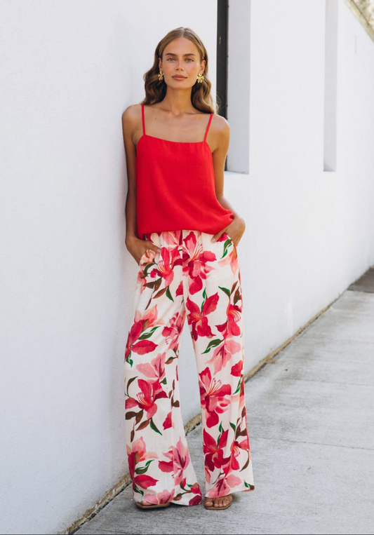 Botanic Print Pants