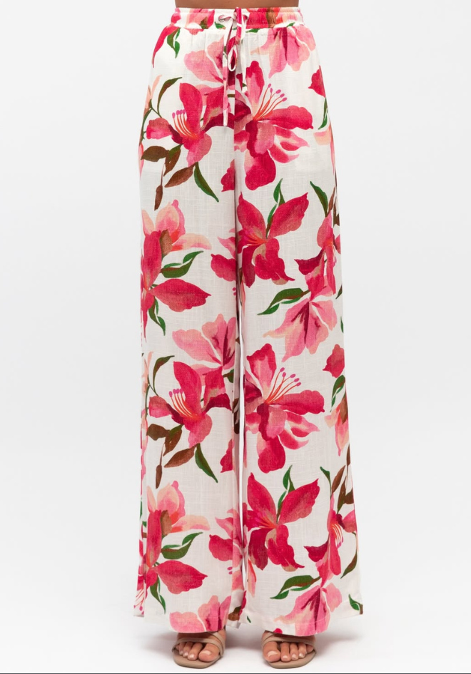 Botanic Print Pants