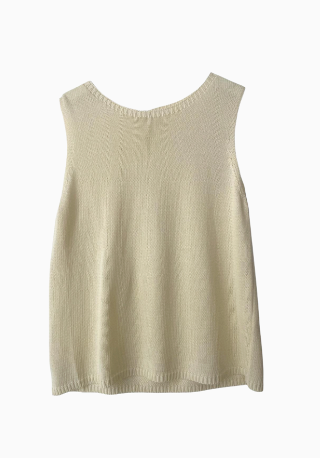 Spring Tank - Cream