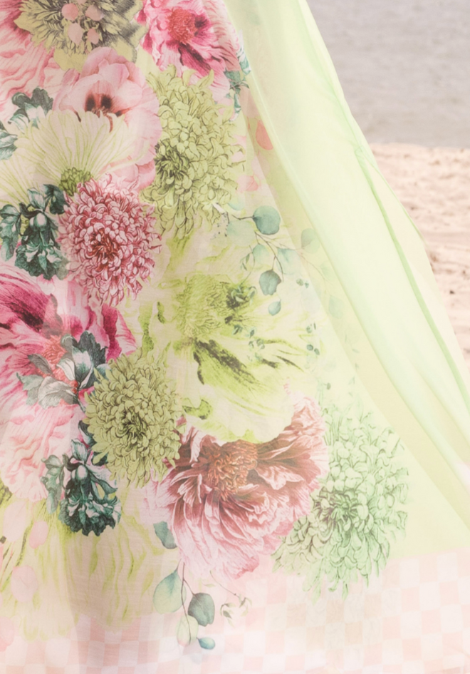 Sorbet Symphony Maxi Skirt