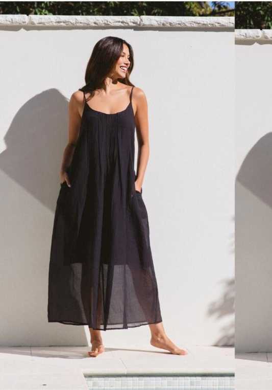 Lara Maxi Dress - Black