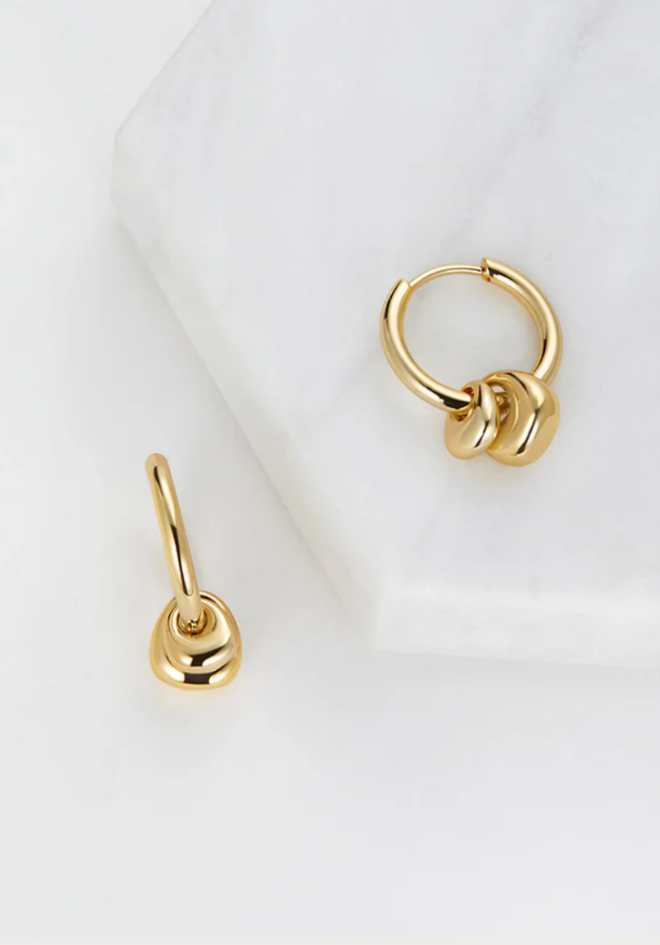 Sadie Large Earrings - Gold