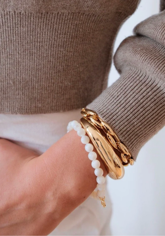 Valentina Bracelet - White
