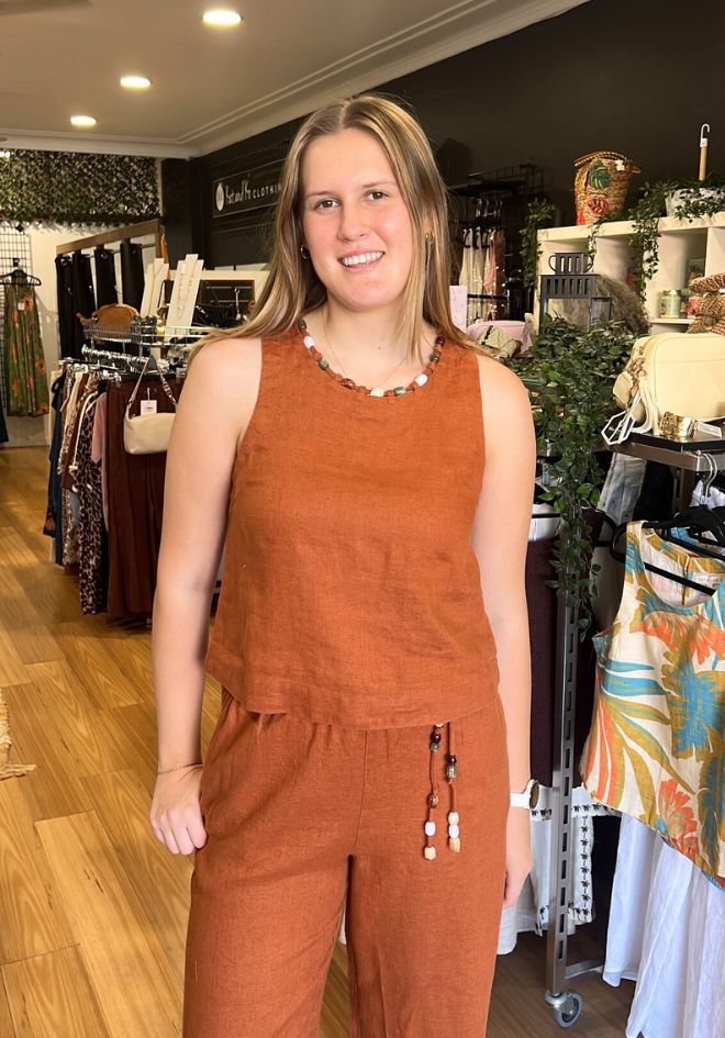 Gigi Top - Rust