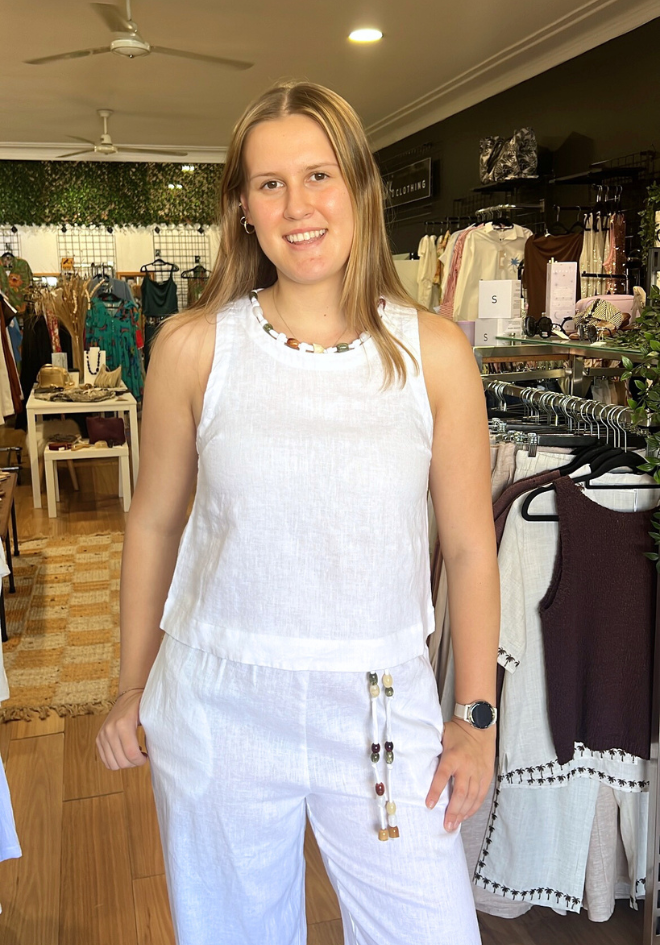 Gigi Top - White