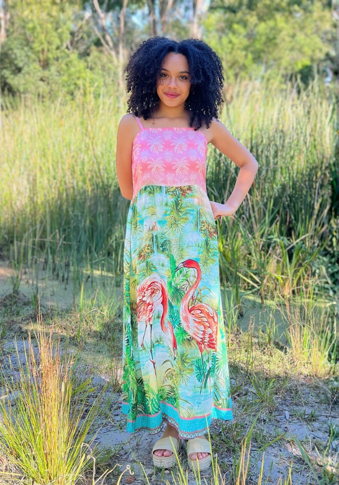 Flamingo Dress