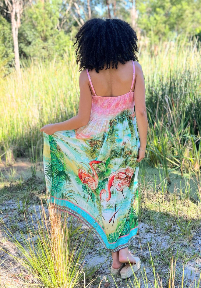 Flamingo Dress